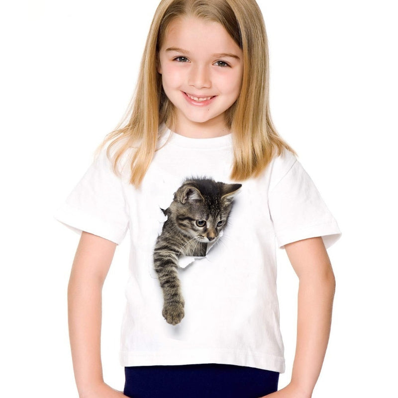 Roztomilé tričko s kočičkou