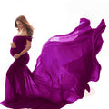 Dlouhé šaty pro těhotné
