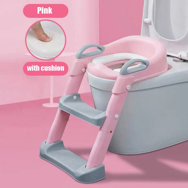 Skládací kojenecká sedačka na WC