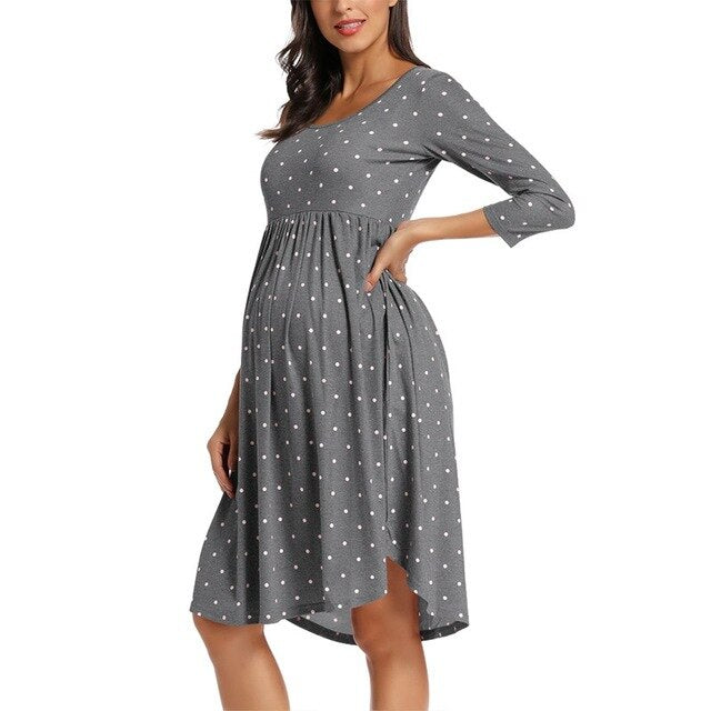 Ležérní těhotenské šaty (Výprodej)