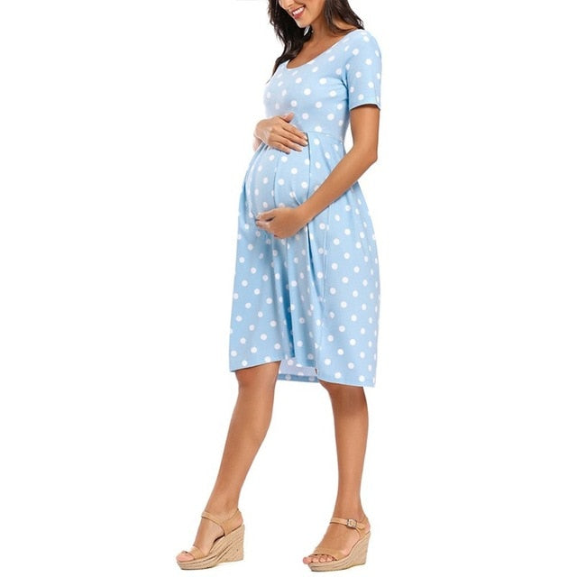 Ležérní těhotenské šaty (Výprodej)