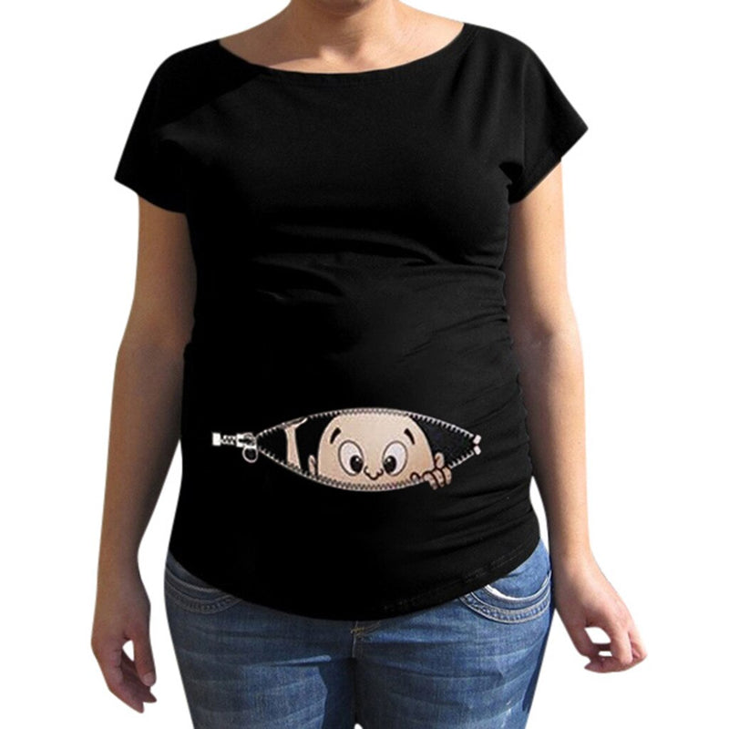 Vtipné těhotenské triko