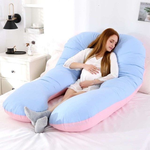 Těhotenský polštář na spaní