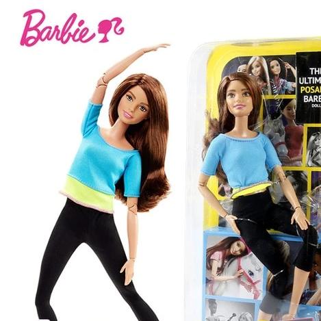 Panenka Barbie gymnastka