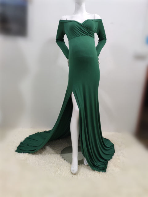 Elegantní těhotenské šaty