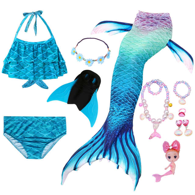 Plavecký kostým mořská víla (Výprodej)