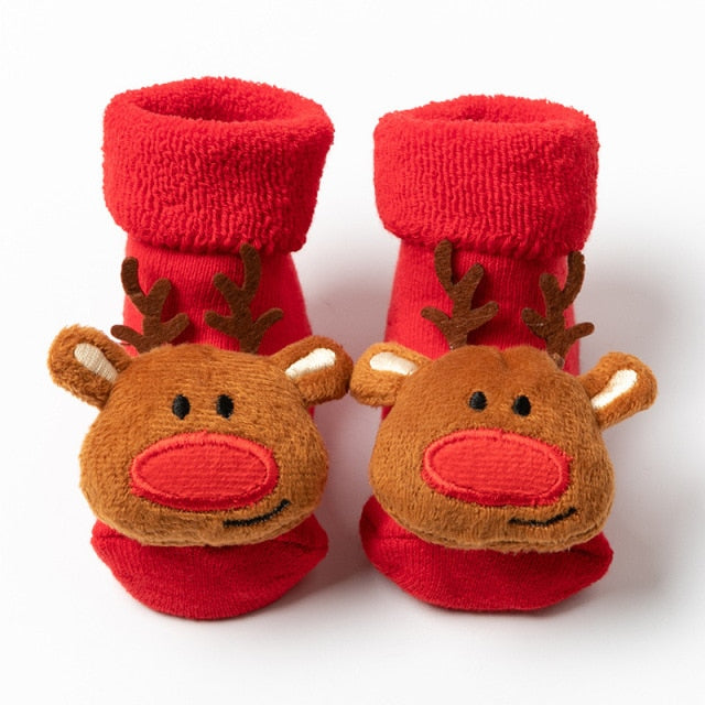 Ponožky s vánočními obrázky