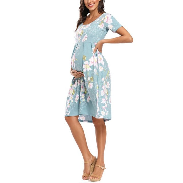 Letní těhotenské šaty